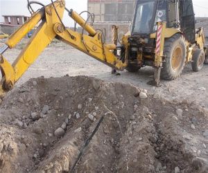 عملیات حفر چاه در دشت چترود